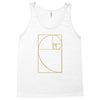 golden spiral Tank Top