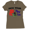 pick your poison Ladies Fitted T-Shirt