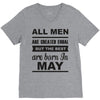 all men are created equal may V-Neck Tee