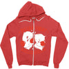 pillow fight, featherweight division Zipper Hoodie