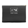 fast food funny Accessory Pouches