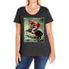 napoleon bonaparte stormtrooper funny retro Ladies Curvy T-Shirt