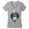 Skull Ride Women's V-Neck T-Shirt