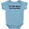 im not short funny t shirt humor nerd geek tee s 3xl Baby Onesie