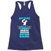 god found autism dad Racerback Tank