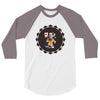 ronaldinho anime 3/4 Sleeve Shirt