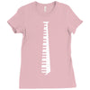 piano tie Ladies Fitted T-Shirt