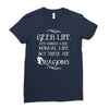 geek life Ladies Fitted T-Shirt