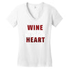 Wine Will Fix My Broken Heart Women's V-Neck T-Shirt