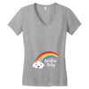 Rainbow Baby Women's V-Neck T-Shirt