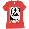 orey Ladies Fitted T-Shirt