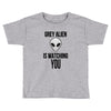 grey alien Toddler T-shirt