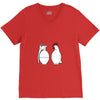 peace and hate can you tell the difference V-Neck Tee