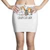 crazy cat lady Mini Skirts