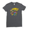 assemble! (yellow outline) Ladies Fitted T-Shirt