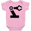 black robot Baby Bodysuit
