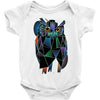 polygonal owl Baby Onesie