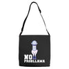 no probllama Adjustable Strap Totes