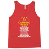 Camping Rules Tank Top