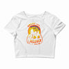 great pumpkin believer halloween Crop Top