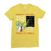 Learn it You Will Teach it i Shall Ladies Fitted T-Shirt