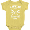 hawkins babysitting club indiana mike dustin eleven demogorgon strange Baby Bodysuit