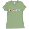 i heart pluto new horizon Ladies Fitted T-Shirt