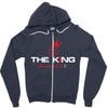 king dead Zipper Hoodie
