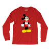 mickey with canada Long Sleeve Shirts