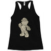 mario text Racerback Tank