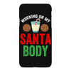 working on my santa body iPhoneX