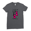 i run like a girl try to keep up Ladies Fitted T-Shirt
