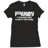 rugby a hooligans gentlemen Ladies Fitted T-Shirt