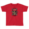 pirate zombie skull Toddler T-shirt