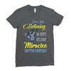 butterfly miracles Ladies Fitted T-Shirt