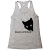 black cats rule Racerback Tank