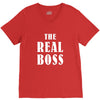 The Boss - The Real Boss V-Neck Tee