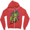 zombie cup Zipper Hoodie