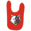 KING OF THE WOLF Baby Bibs