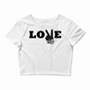 love peace Crop Top