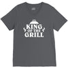 king of the grill V-Neck Tee