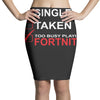 Too Busy Playing Fortnite Pencil Skirts