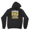 proud dad of a freaking awesome teacher. (yes she bought me this). fat Unisex Hoodie