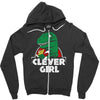 clever girl Zipper Hoodie