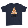 pizza lover's food pyramid Youth Tee