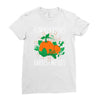 pumpkin kisses Ladies Fitted T-Shirt
