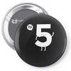 Hi 5 Pin-back button