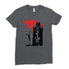the king and the white wol Ladies Fitted T-Shirt