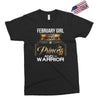 february  girl is a perfect combination of princess and warrior Exclusive T-shirt