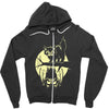 cat and bat halloween Zipper Hoodie